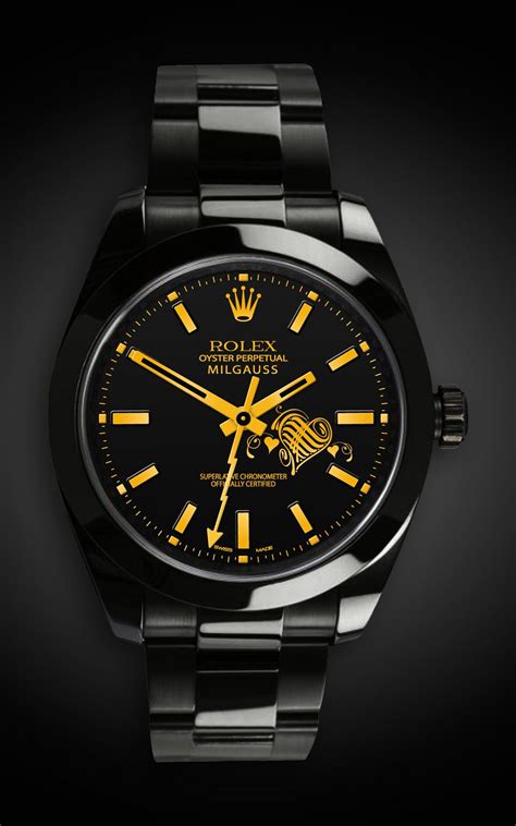 rolex black watch|black rolex watches for men.